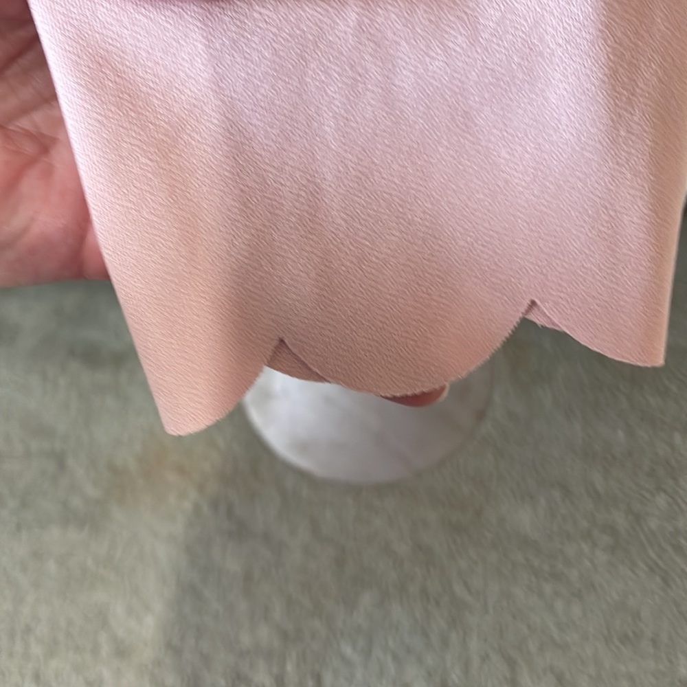 Dusty pink fit and flare dress in size large - Picture 4 of 8